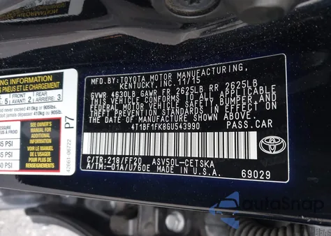 4T1BF1FK8GU543990